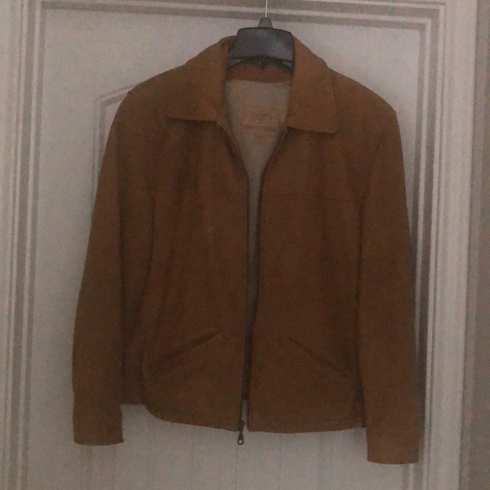 Leather Bomber Jacket - image 1